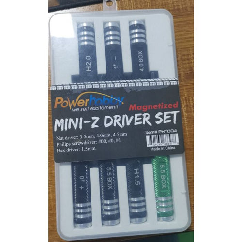 Power Hobby Kyosho Mini-Z Magentized Tools Driver Set