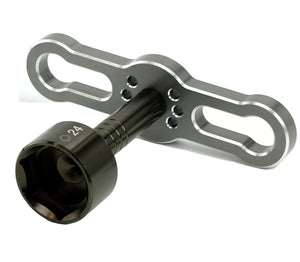 Powerhobby 24mm Aluminum T-Handle Hex Wheel Wrench RC Tools