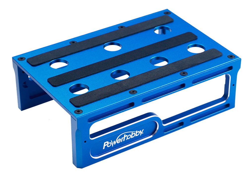 Powerhobby Metal Car Stand Blue Fits 1/10 & 1/8 Vehicles