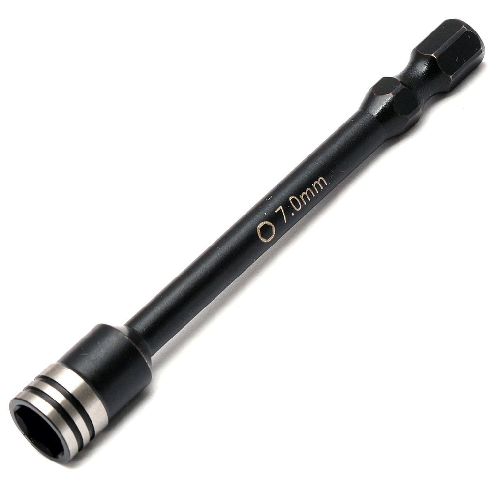 Power Hobby Nut Driver Bit 7.0mm 1/4" Steel Drive Tip 7mm