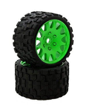 Power Hobby Powerhobby Scorpion Belted Monster Truck Tires / Wheels w
