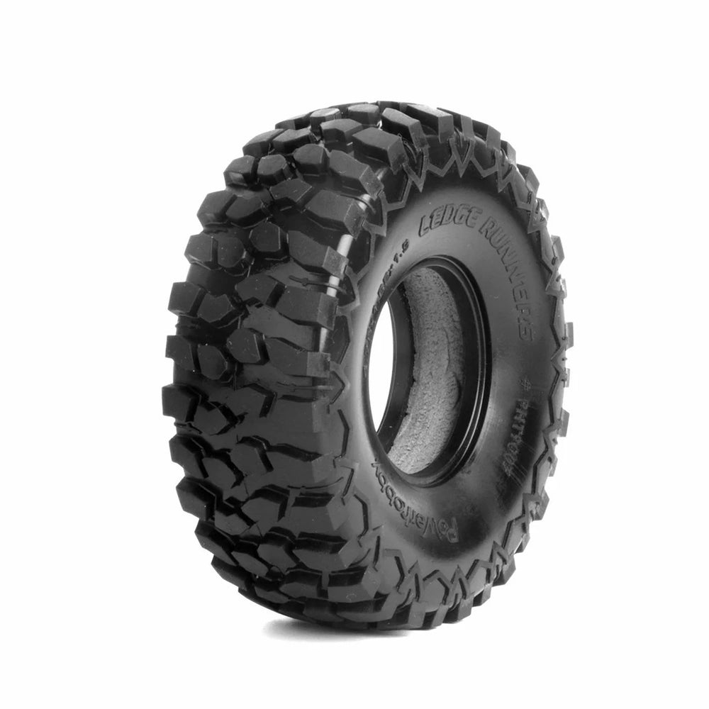 Power Hobby 1.9" Ledge Runners Ultra Soft 1/10 Rock Crawler Tires w/Dual