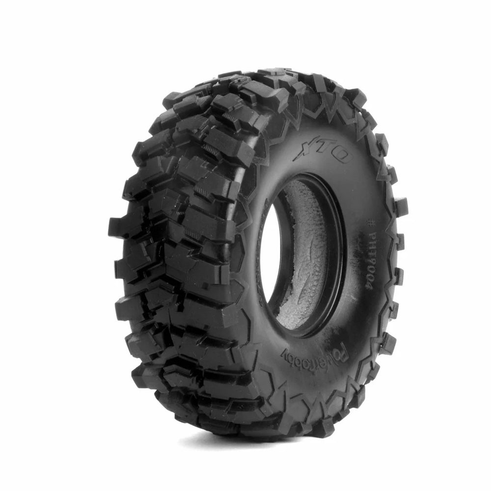 Power Hobby 1.9" XTO Ultra Soft 1/10 Rock Crawler Tires w/ Dual Stage