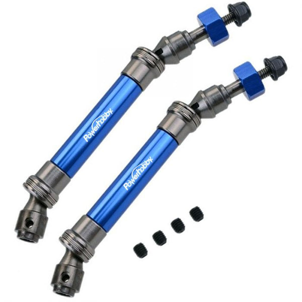 Power Hobby Traxxas Slash 2WD Rear Steel Driveshaft / CVD Blue