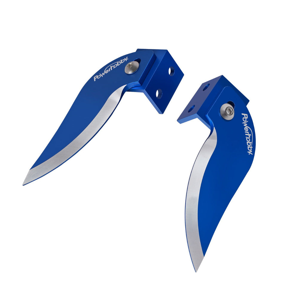 Powerhobby Adjustable Aluminum Turn Fins FOR Traxxas Spartan Blue