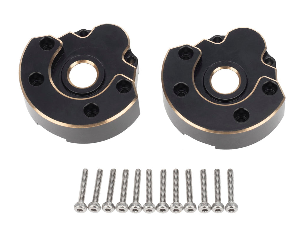 Powerhobby Brass Gear Cover Front Outer Portal Housing Redcat Gen8 V1 / V2