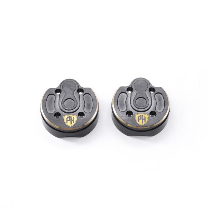 Power Hobby Outer Brass Portal Cover Front or Rear, for Axial Capra /