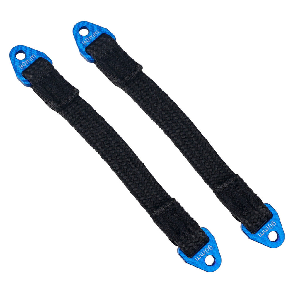 Powerhobby Suspension Travel Limit Straps 90mm Blue (2pcs)