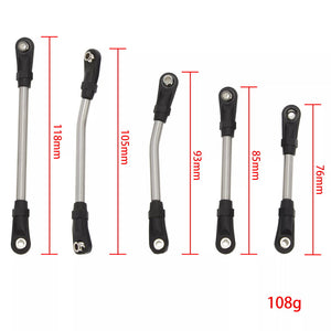 Powerhobby Steel Links 5mm Thicker Bedding Rod Linkage Chassis AXIAL UTB18 Capra