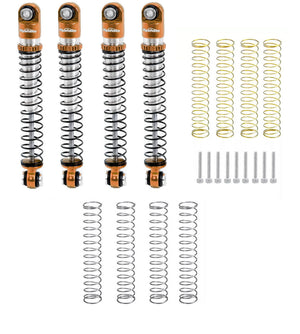Powerhobby 1/24 Axial SCX24 Aluminum 54mm Long Travel Shocks Jeep Bronco Bronze