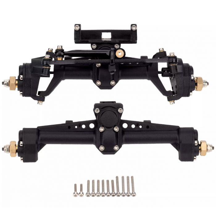 Power Hobby Front Rear Portal Axle, for Axial SCX24 Jeep / C10 /