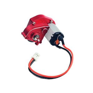 Powerhobby Axial SCX24 030 55T Motor w Aluminum Gearbox Assembled Red