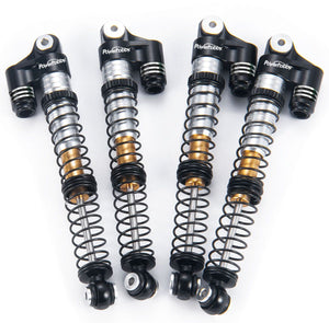 Power Hobby 1/24 Aluminum 58mm Long Travel Shocks, Black, for Axial SCX24