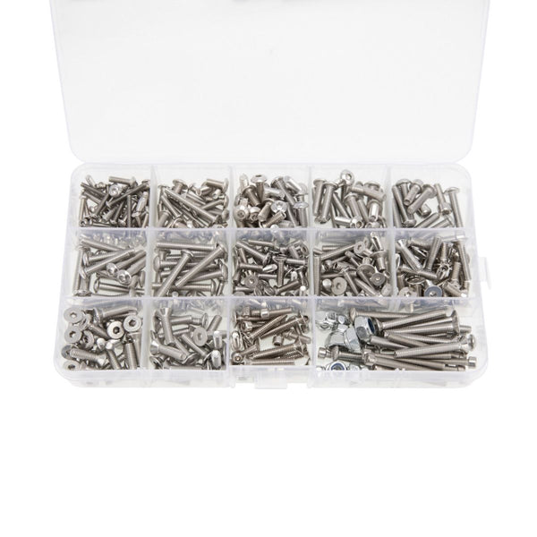 Powerhobby Stainless Steel Screws Set Box FOR Traxxas TRX-4 387pcs