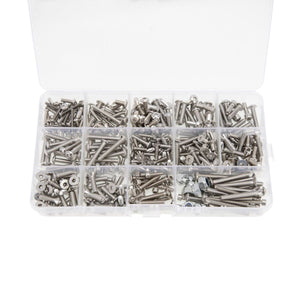Powerhobby Stainless Steel Screws Set Box FOR Traxxas E-Revo 380pcs