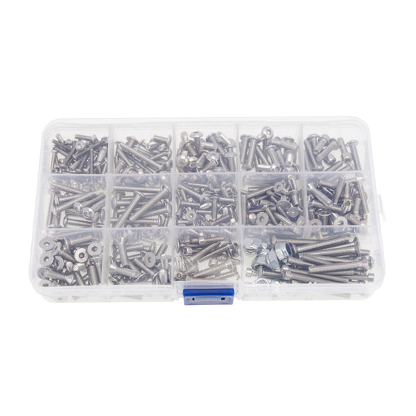 Powerhobby Stainless Steel Screws Box 433Pcs Axial 1/6 SCX6