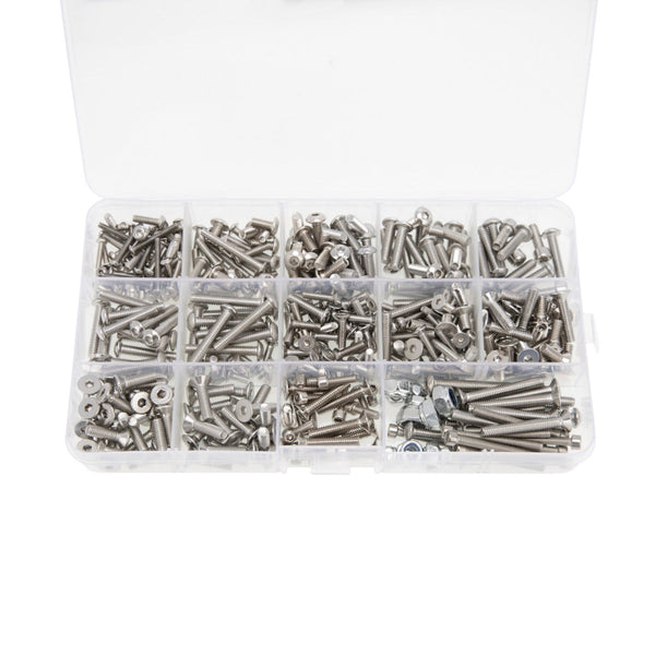 Powerhobby Stainless Steel Screws Box 433Pcs Axial 1/6 SCX6