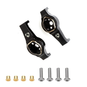 Powerhobby Brass C Cup Steering Mount Set Black FOR Traxxas TRX-4