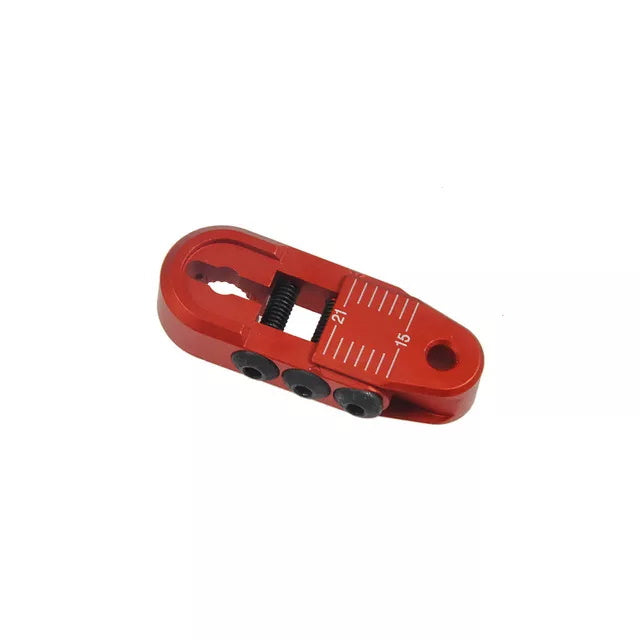 Powerhobby Adjustable Steering Servo Arm Tow 21MM RED FOR Traxxas TRX-4 RED