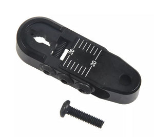 Powerhobby Adjustable Steering Servo Arm Tow 26MM Black FOR Traxxas TRX-4