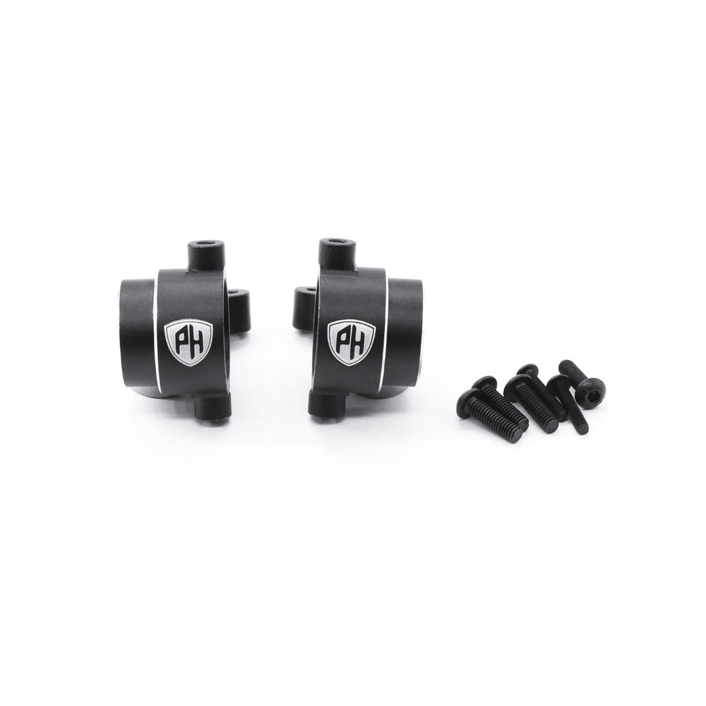 Powerhobby Aluminum Front Knuckles FOR Traxxas Sledge Black
