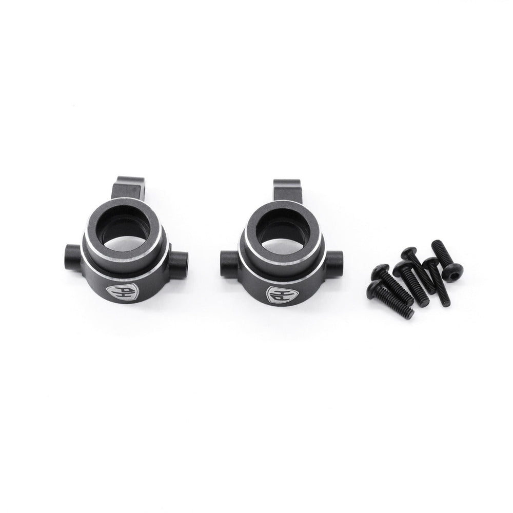 Powerhobby Aluminum Front Knuckles FOR Traxxas Sledge Black