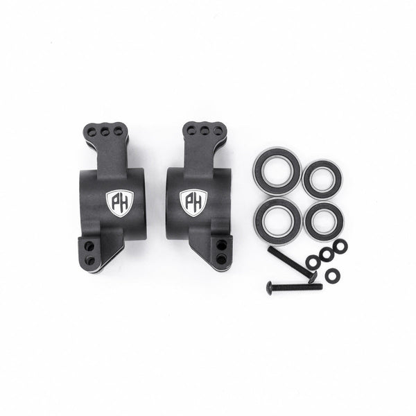 Powerhobby Aluminum Rear Axle Mount w Bearings FOR Traxxas Sledge Black