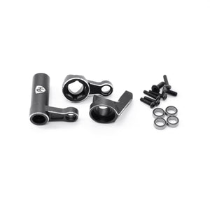 Powerhobby Aluminum Bellcrank w Bearings FOR Traxxas Sledge Black Steering