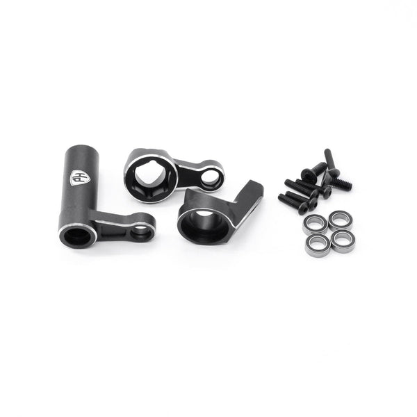 Powerhobby Aluminum Bellcrank w Bearings FOR Traxxas Sledge Black Steering