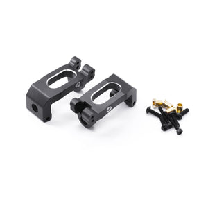 Powerhobby Aluminum Front C-Cup FOR Traxxas Sledge Black