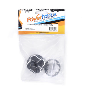 Powerhobby Aluminum Diff Cover FOR Traxxas Sledge Black
