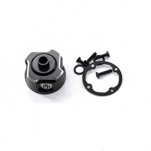 Powerhobby Aluminum Diff Cover FOR Traxxas Sledge Black