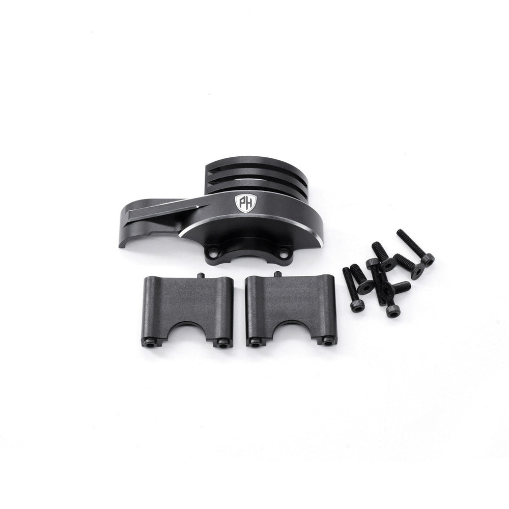 Powerhobby Aluminum Main Gear Cover FOR Traxxas Sledge Black