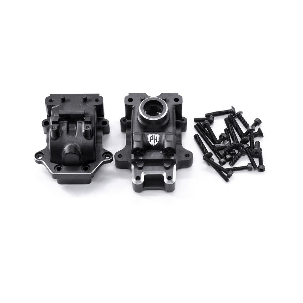 Powerhobby Aluminum Gearbox Cover FOR Traxxas Sledge Black
