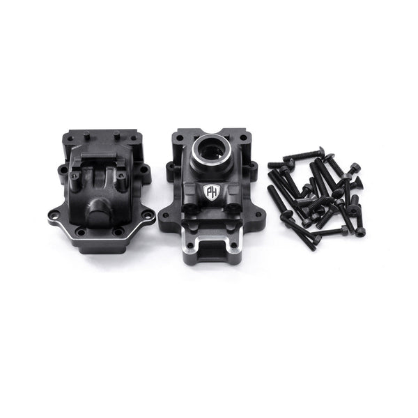 Powerhobby Aluminum Gearbox Cover FOR Traxxas Sledge Black