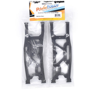 Powerhobby Aluminum  Rear Arms FOR Traxxas Sledge Black