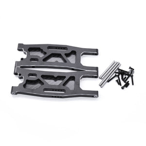 Powerhobby Aluminum  Rear Arms FOR Traxxas Sledge Black