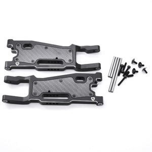 Powerhobby Aluminum Front Arms w Carbon Fiber Dust Covers FOR Traxxas Sledge