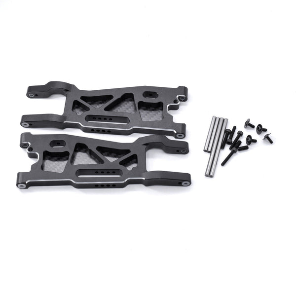 Powerhobby Aluminum Front Arms w Carbon Fiber Dust Covers FOR Traxxas Sledge