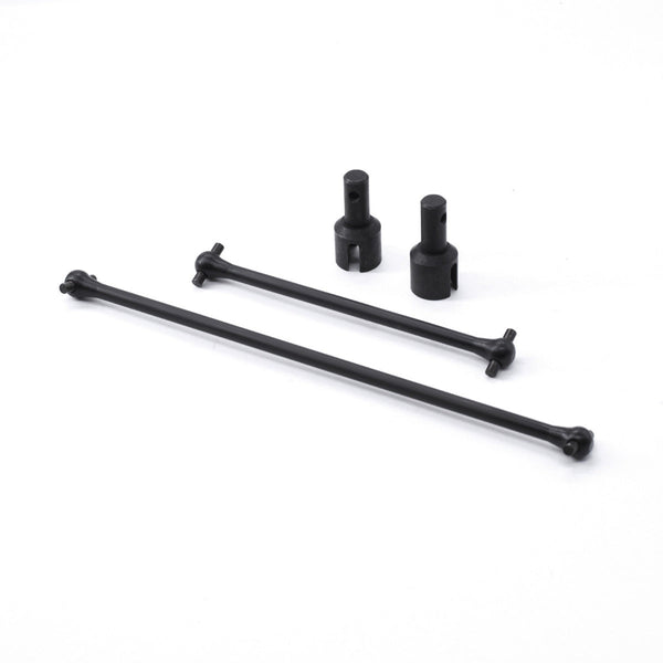 Powerhobby Front / Rear Carbon Steel CVD Shafts Black FOR Traxxas Sledge