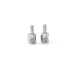 Powerhobby Front / Rear Differential Adapters FOR Traxxas Sledge Silver