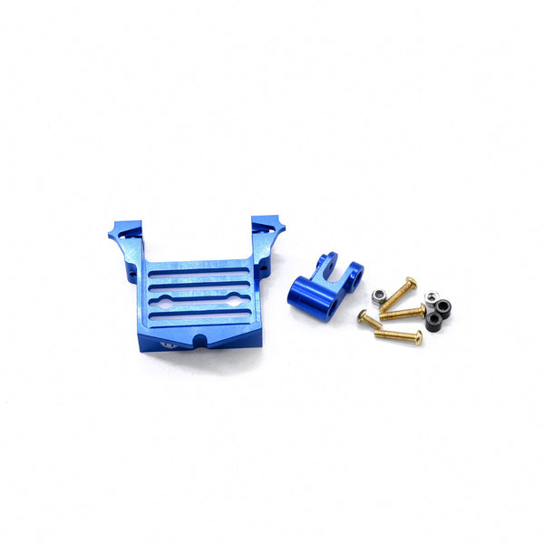 Powerhobby Aluminum Servo Adapter FOR Traxxas X-Maxx / Maxx Slash Blue