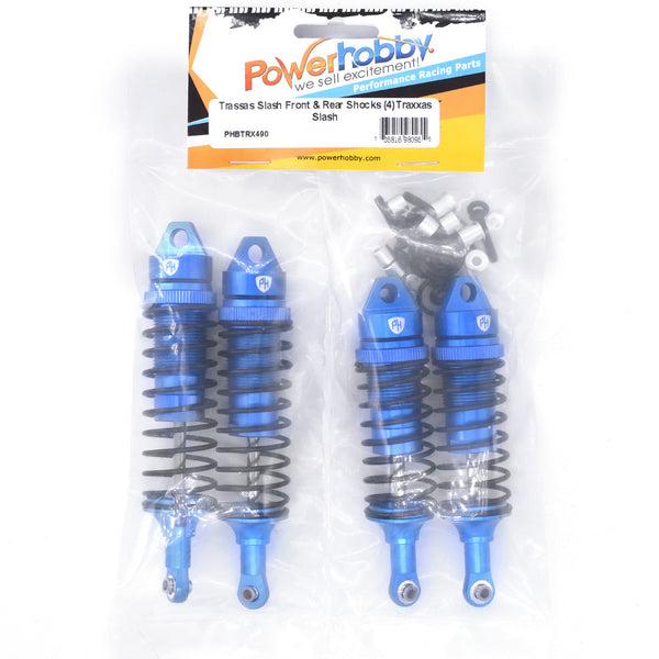 Powerhobby Trassas Slash Front & Rear Shocks FOR Traxxas Slash 2WD / 4WD