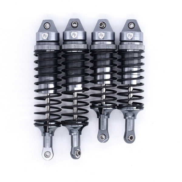 Powerhobby Front & Rear Shocks (4) FOR Traxxas Slash 2WD 4WD Titanium