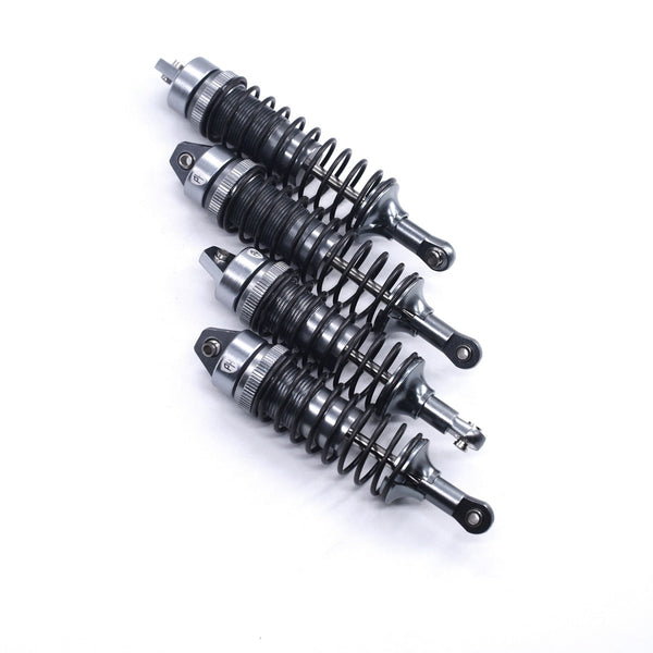 Powerhobby Front & Rear Shocks (4) FOR Traxxas Slash 2WD 4WD Titanium
