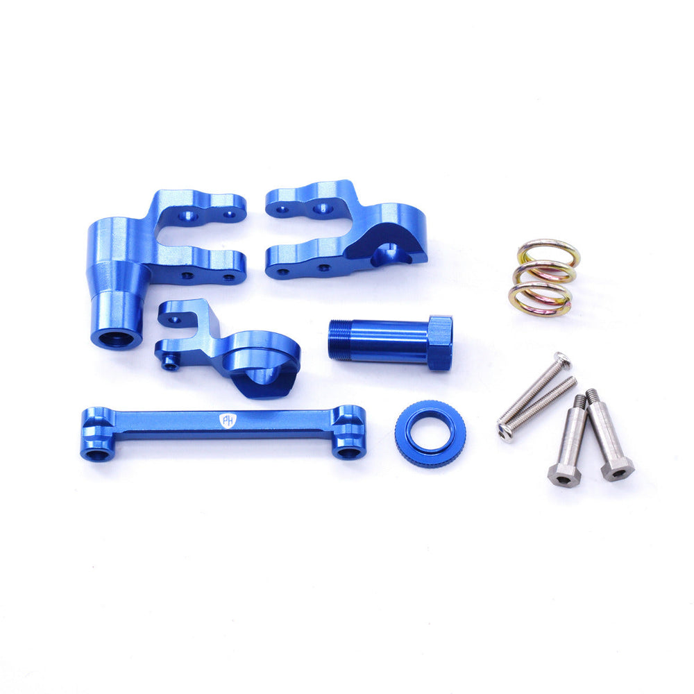 Powerhobby Aluminum Steering Bell Crank FOR Traxxas Maxx Blue