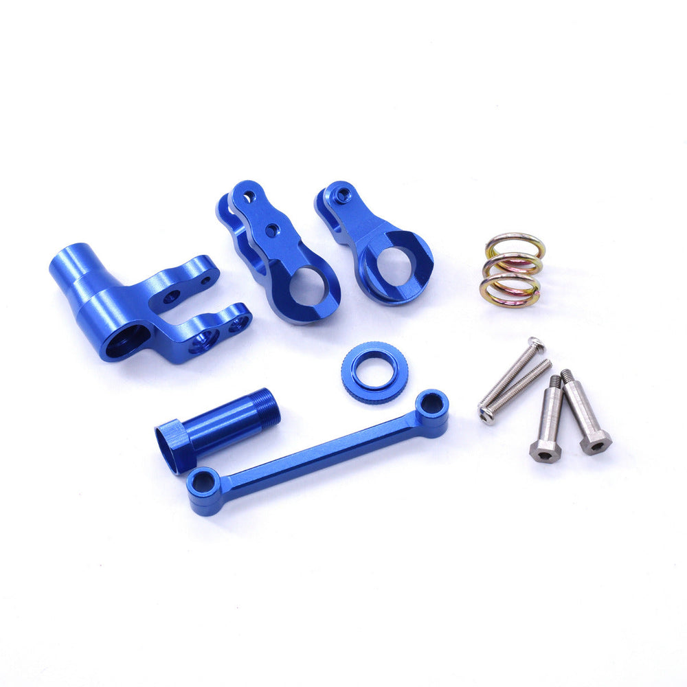 Powerhobby Aluminum Steering Bell Crank FOR Traxxas Maxx Blue