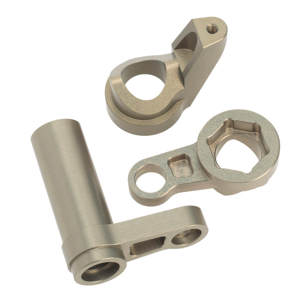 Powerhobby 7075 Aluminum Steering Bellcrank 3-piece set FOR TRAXXAS Sledge