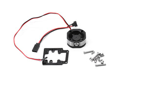 Powerhobby High Speed Motor Fan 40mm Aluminum Mount Black FITS Traxxas Sledge