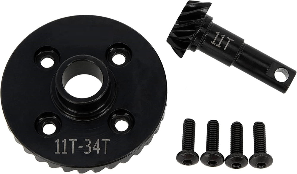 Powerhobby Helical Diff Ring Pinion Underdrive Gear 34T 11T FOR Traxxas TRX-4